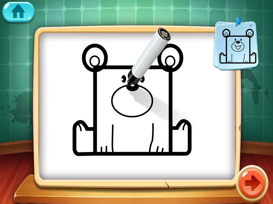 Create-and-Animate Creative Drawing Board Free iPad  Ekran Görüntüleri