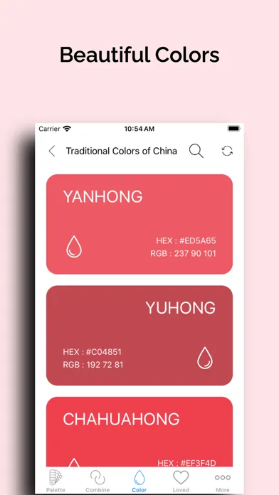 Capturas de pantalla de Color - Color Scheme Creator