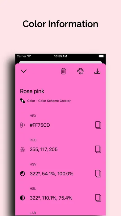 Capturas de pantalla de Color - Color Scheme Creator