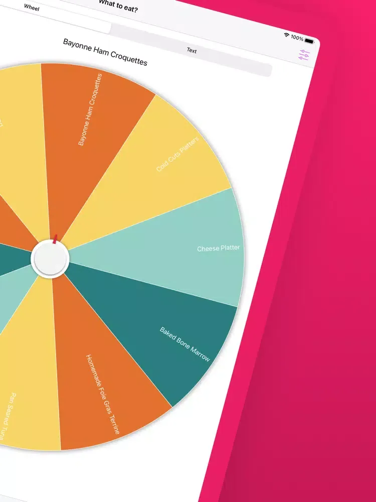 صور Spin The Wheel-Make a decision iPad 