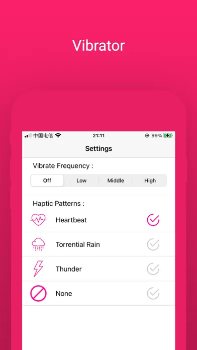Vibrator - Massager for women سکرین شاٹس