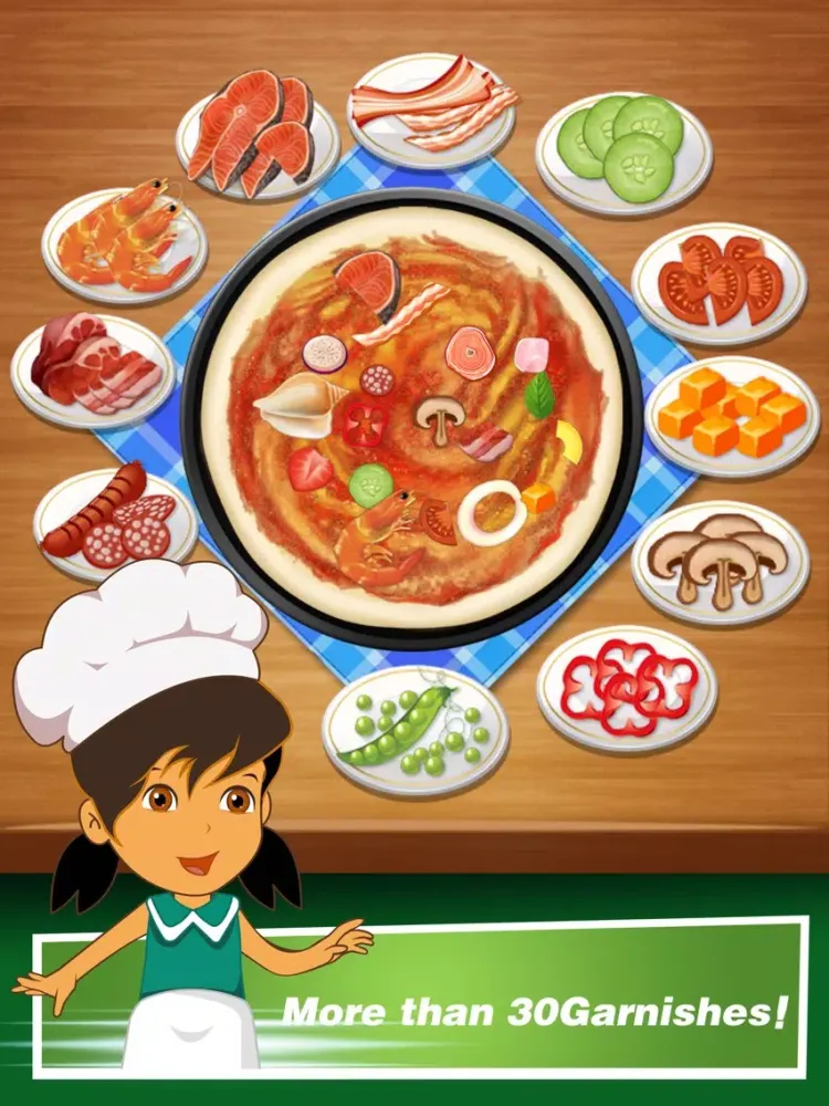 Captures d'écran de Pizza maker iPad 
