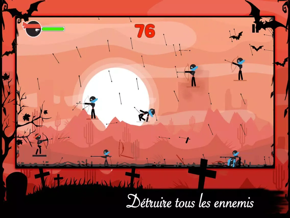 Capturas de tela do Black Archer-Shooting iPad 