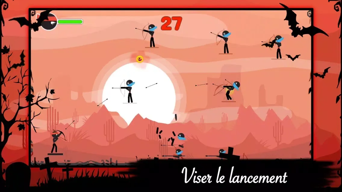 Capturas de tela do Black Archer-Shooting