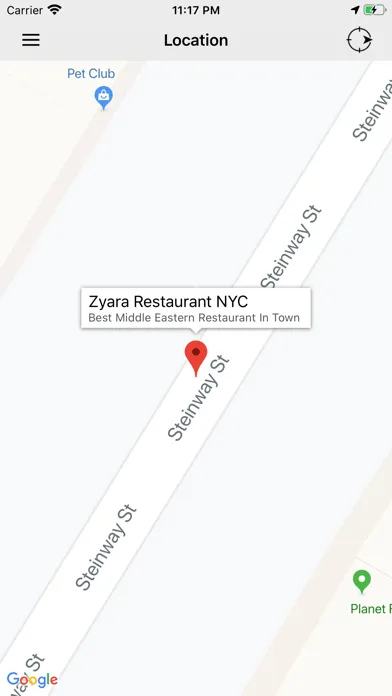Zyara Restaurant NYC應用截圖