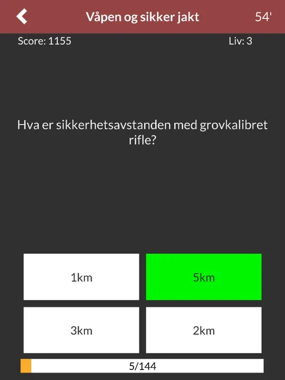 Jegerprøvetentamen (Norge) iPad  Screenshots