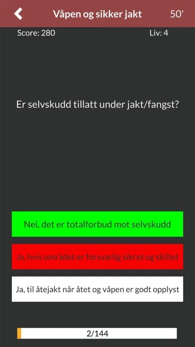 Jegerprøvetentamen (Norge) Screenshots