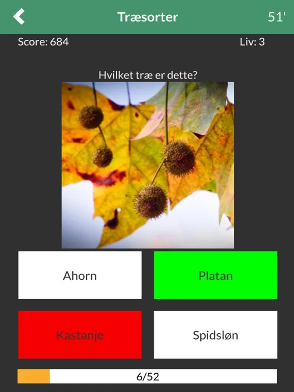 ภาพหน้าจอของ Klatre Quiz iPad 