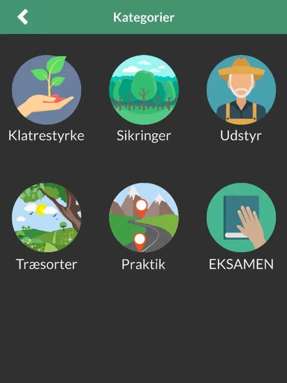 ภาพหน้าจอของ Klatre Quiz iPad 