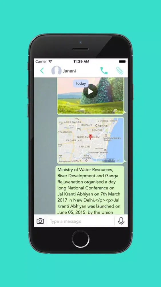 Zrzuty ekranu Zoechat Messenger