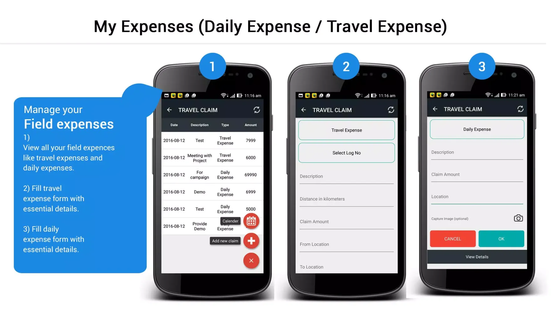 Trackbizz Sales Screenshots