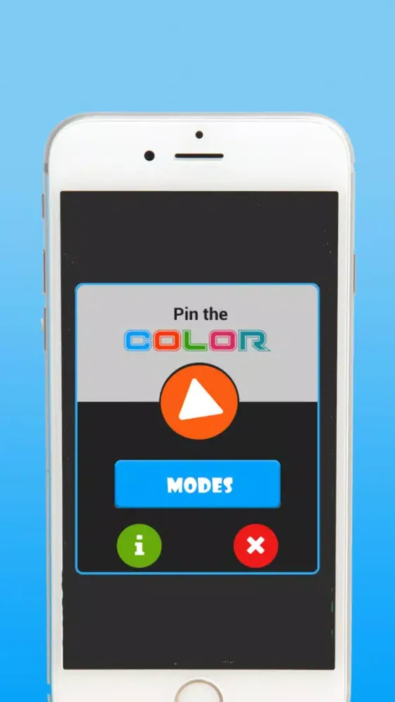 Tangkapan skrin Pin the Color