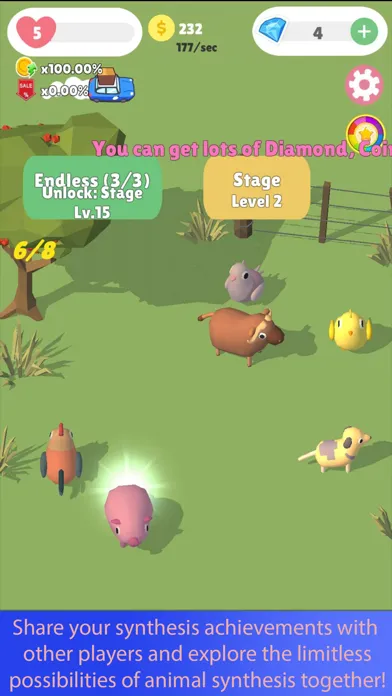 Merge Farm : Cute Animals स्क्रीनशॉट