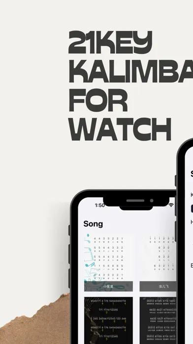 ภาพหน้าจอของ WatchKalimba-21keys