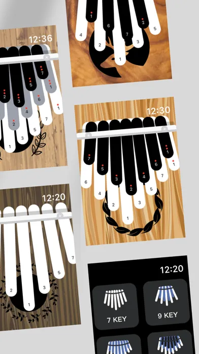 ภาพหน้าจอของ WatchKalimba-21keys