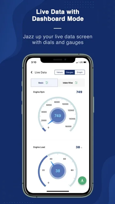 OBD Scanner ELM327: GaragePro Ekran Görüntüleri
