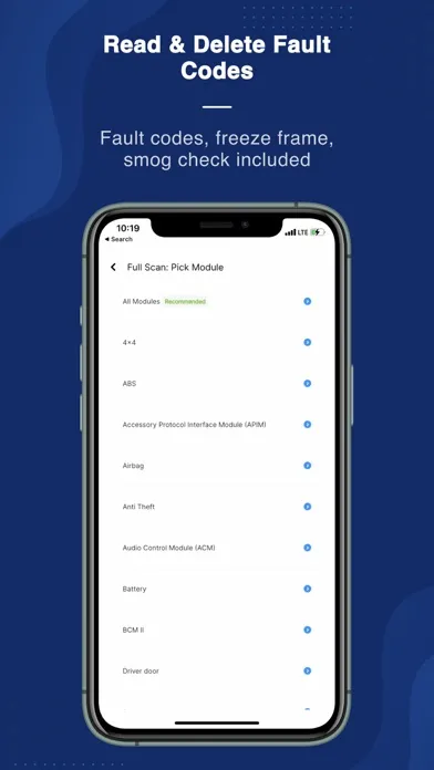 OBD Scanner ELM327: GaragePro Ekran Görüntüleri