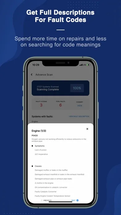 OBD Scanner ELM327: GaragePro Ekran Görüntüleri