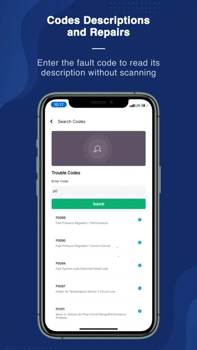 OBD Scanner ELM327: GaragePro Ekran Görüntüleri