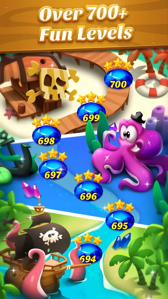 Jewel Pirate : Match 3应用截图