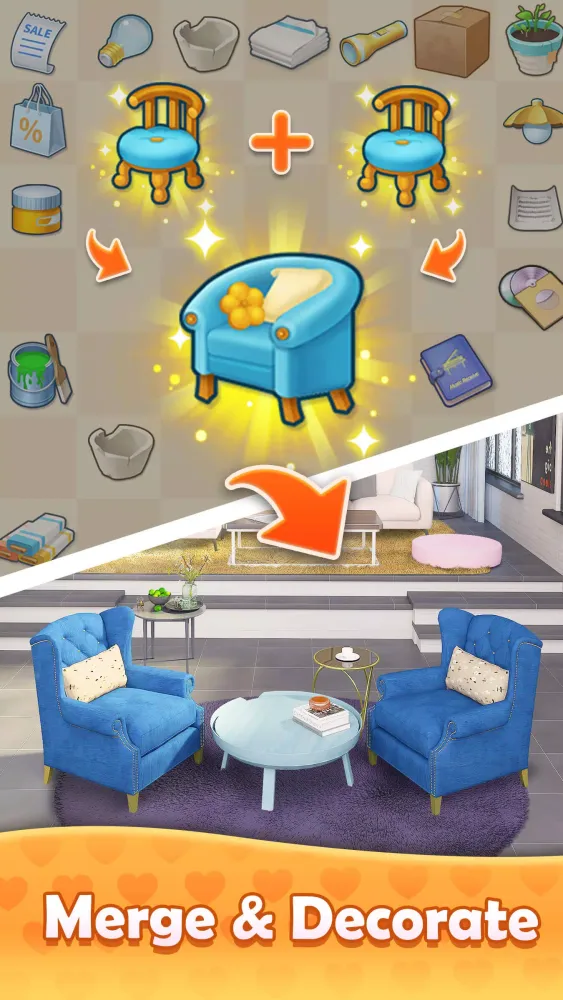 Merge Decor Screenshots
