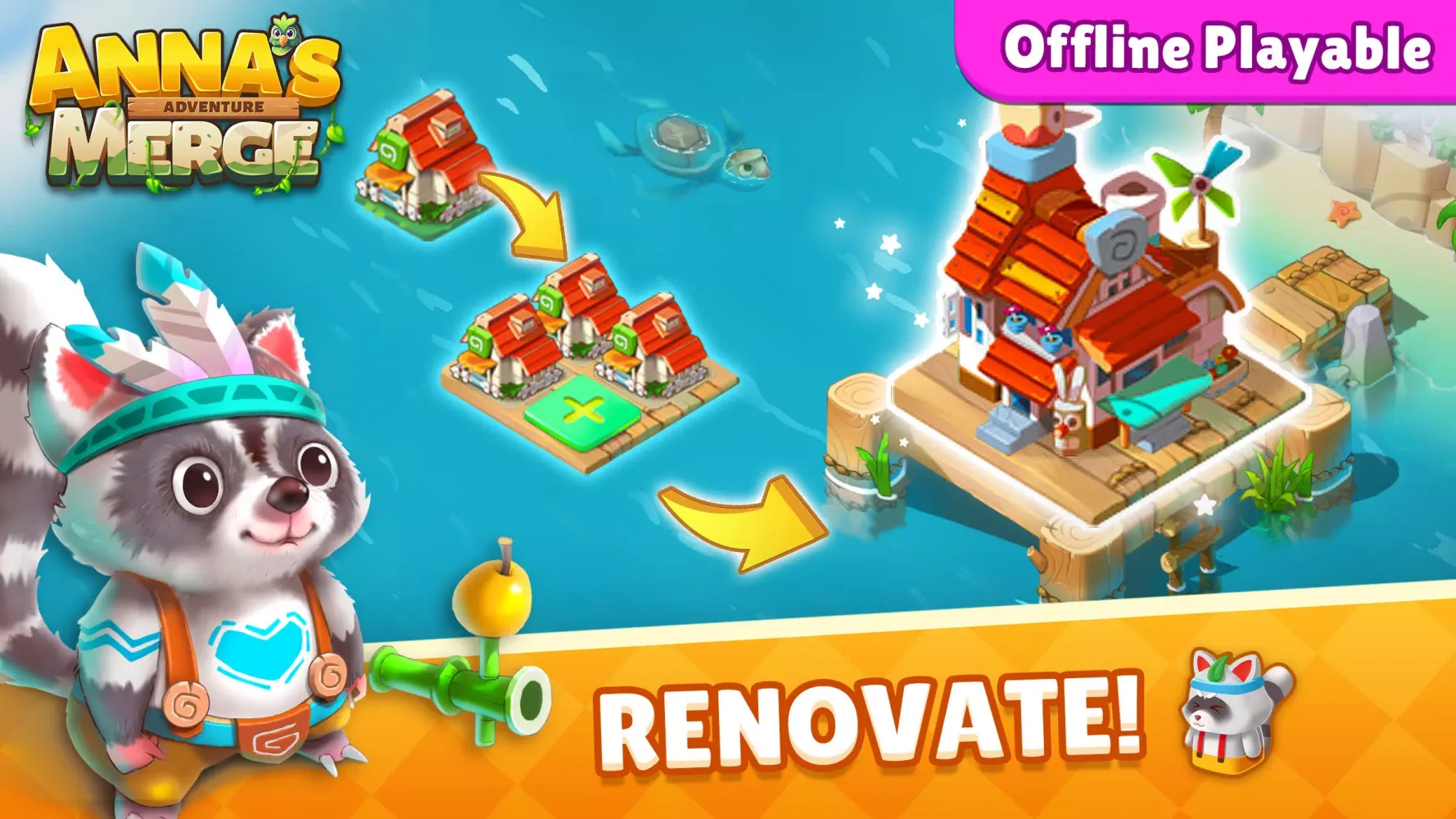 Anna's Merge Adventure-Offline应用截图