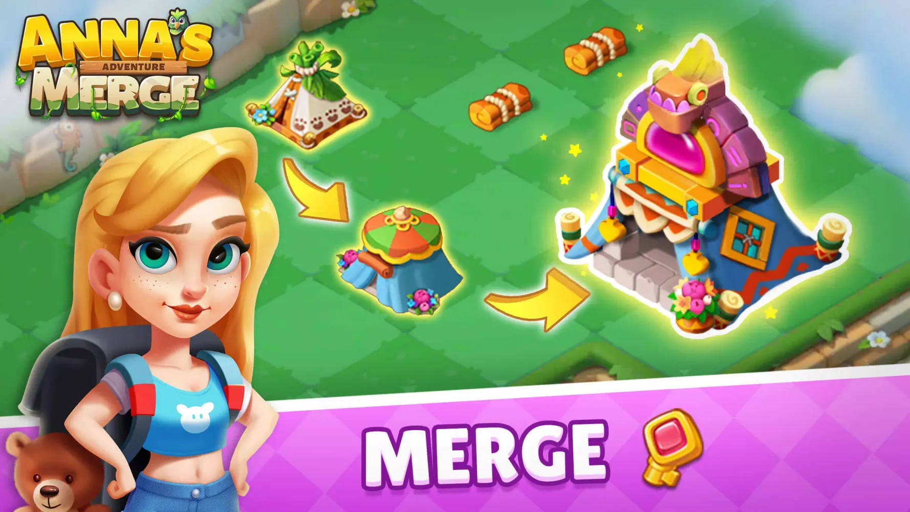 Anna's Merge Adventure-Offline应用截图