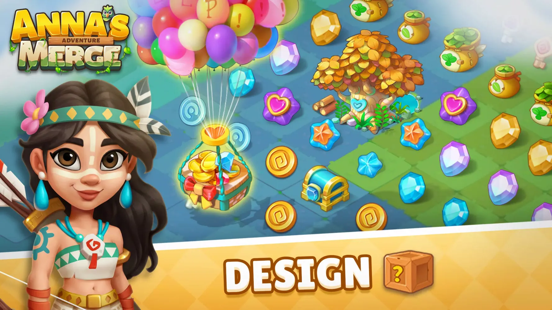 Anna's Merge Adventure-Offline应用截图