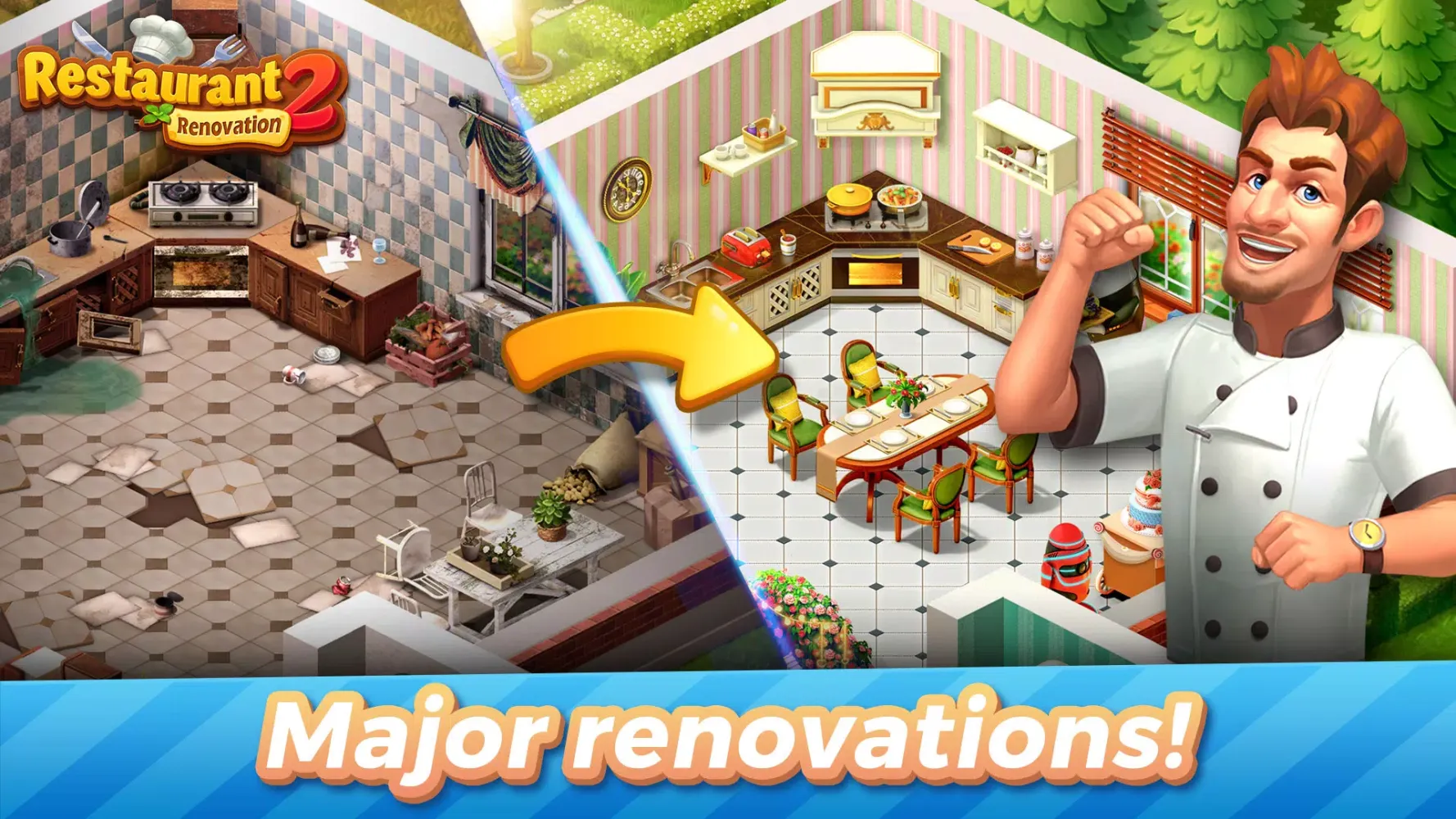 Скриншоты Restaurant Renovation 2