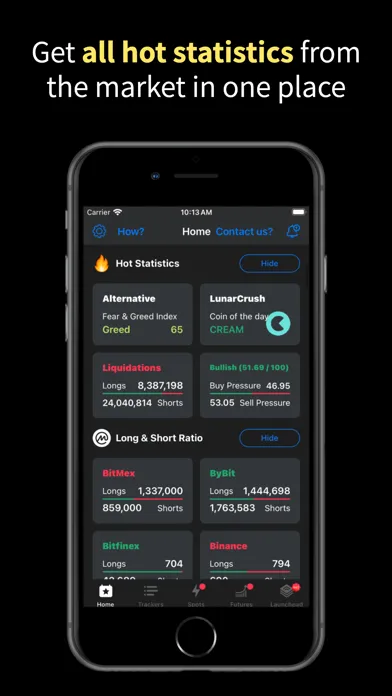 Tangkapan skrin Crypto Trading App By Zyncas