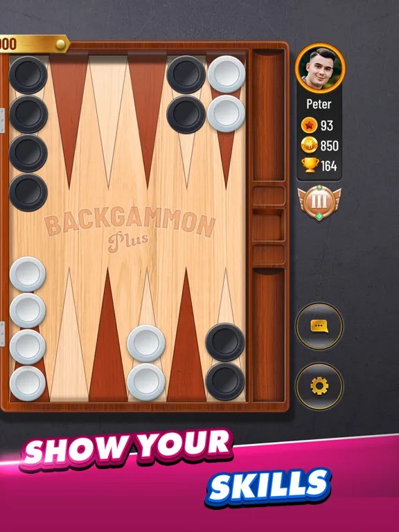 Tangkapan skrin Backgammon Plus - Board Games iPad 