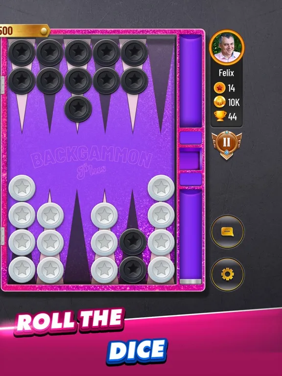Tangkapan skrin Backgammon Plus - Board Games iPad 