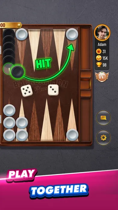 Tangkapan skrin Backgammon Plus - Board Games
