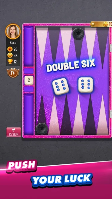 Tangkapan skrin Backgammon Plus - Board Games