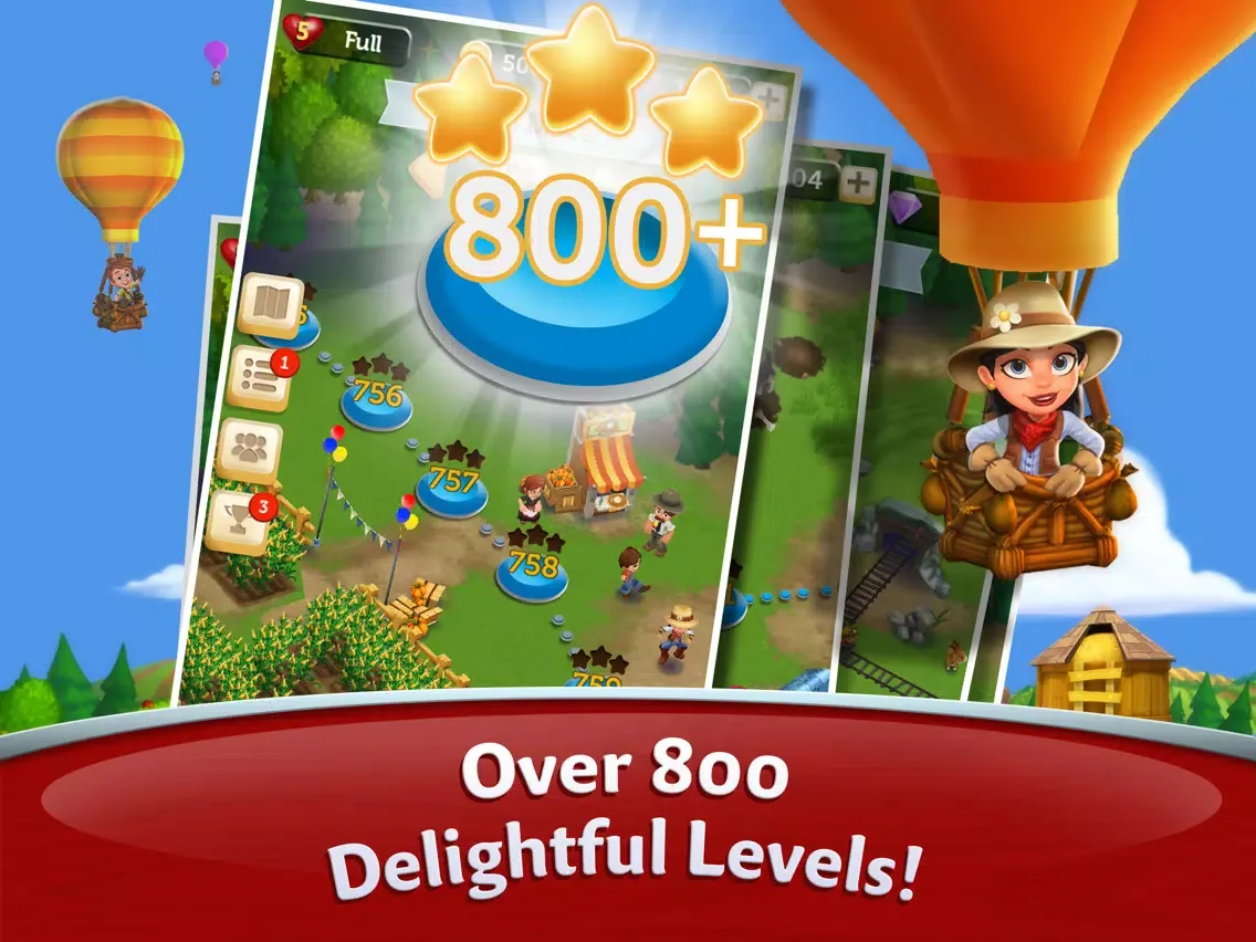 FarmVille: Harvest Swap iPad  스크린샷