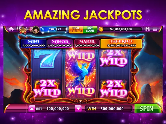 Tangkapan skrin Hit it Rich! Casino Slots Game iPad 