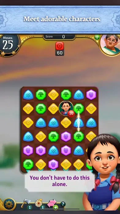 Azadi Quest: Match 3 Puzzle سکرین شاٹس