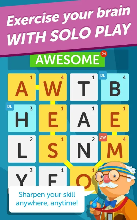Tangkapan layar Word Streak Free