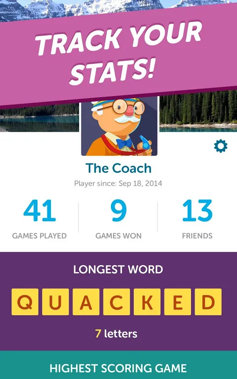 Tangkapan layar Word Streak Free