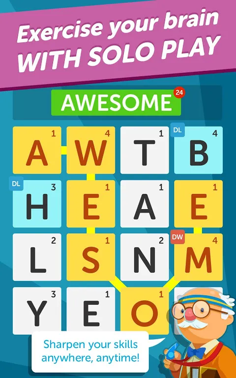 Tangkapan layar Word Streak Free