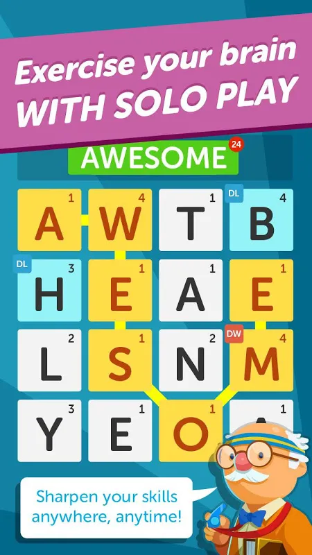 Tangkapan layar Word Streak Free