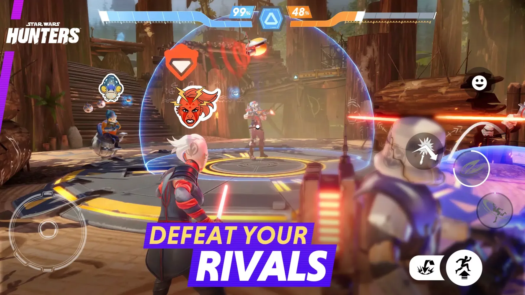 Tangkapan skrin Star Wars: Hunters™