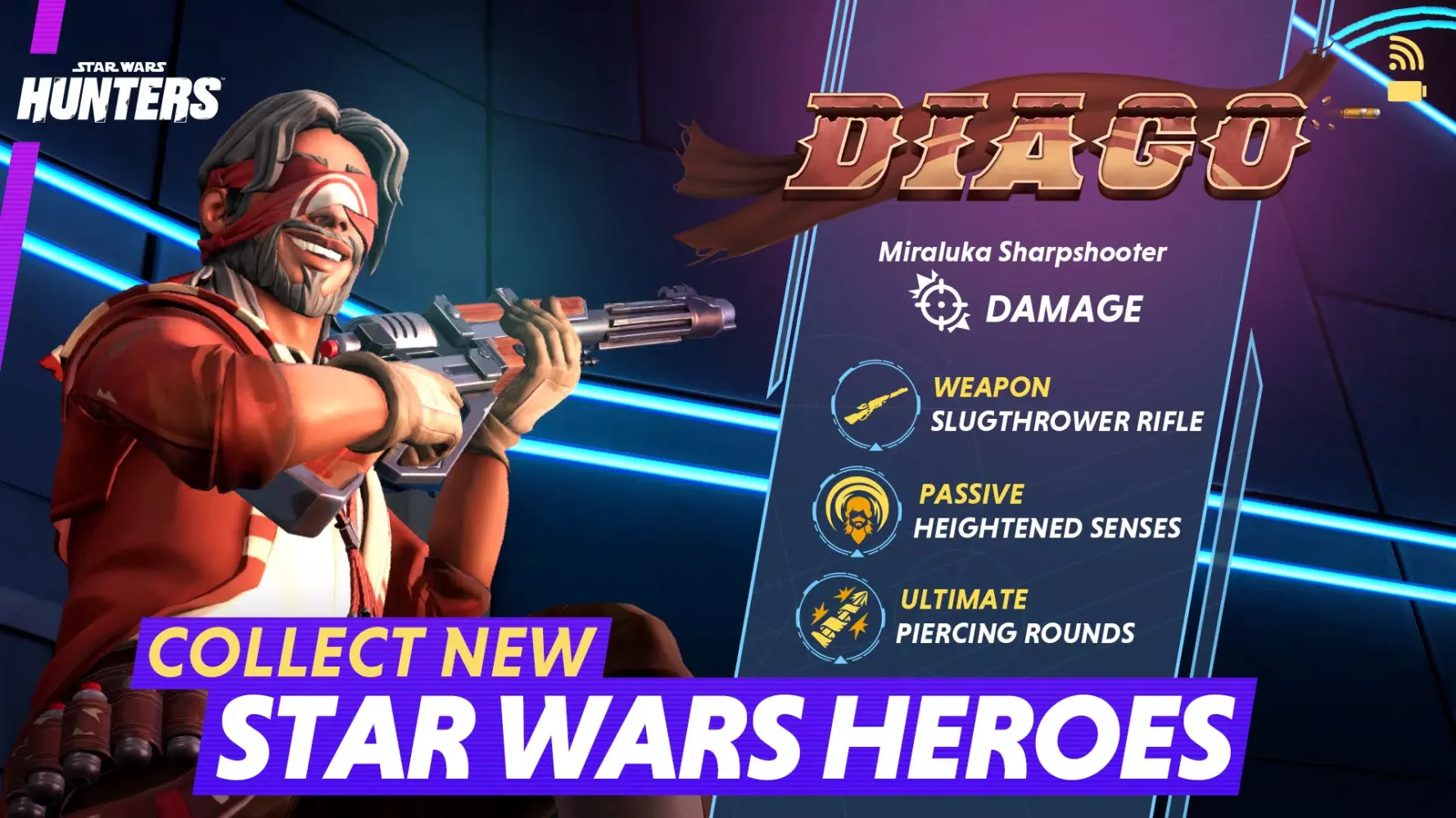 Tangkapan skrin Star Wars: Hunters™