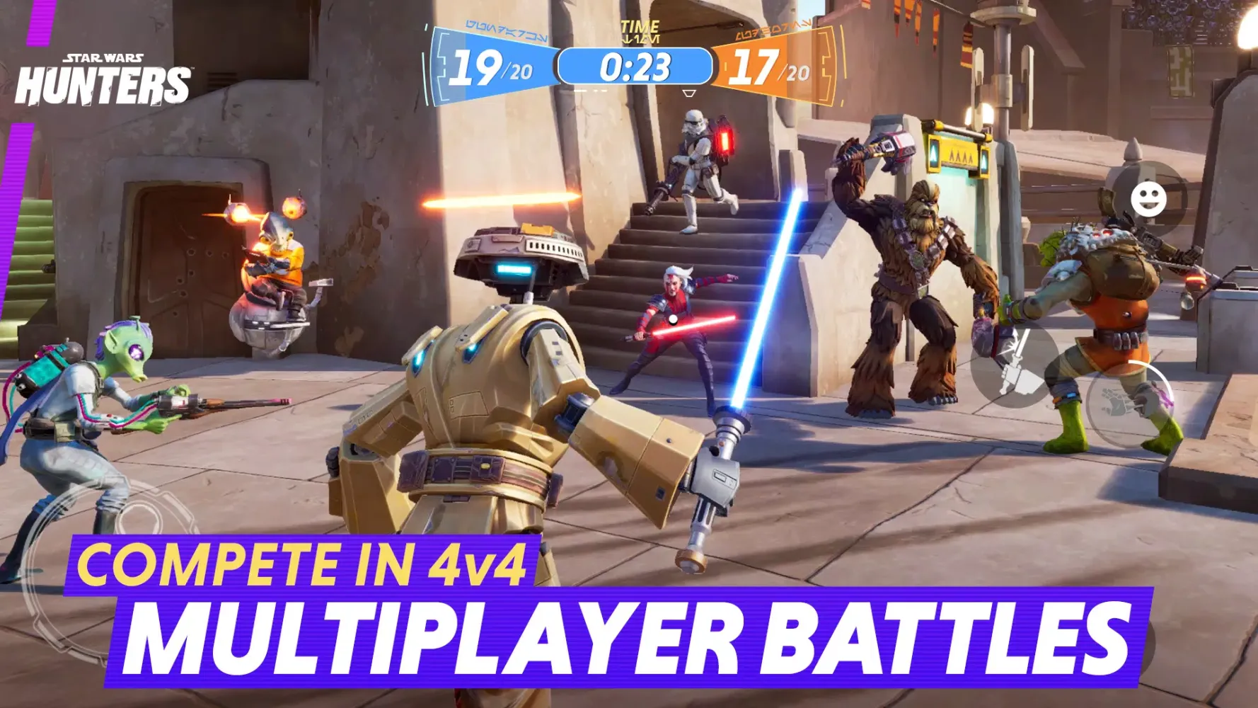 Tangkapan skrin Star Wars: Hunters™