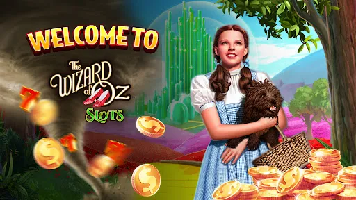Tangkapan skrin Wizard of Oz Slots Games