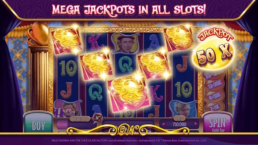 Willy Wonka Vegas Casino Slots Screenshots
