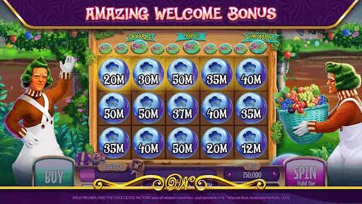 Willy Wonka Vegas Casino Slots Screenshots