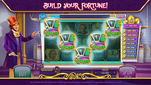 Willy Wonka Vegas Casino Slots Screenshots