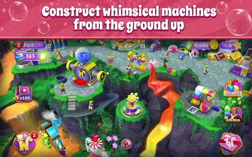 Wonka's World of Candy Match 3 Screenshots