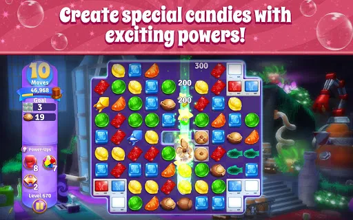 Wonka's World of Candy Match 3 Screenshots